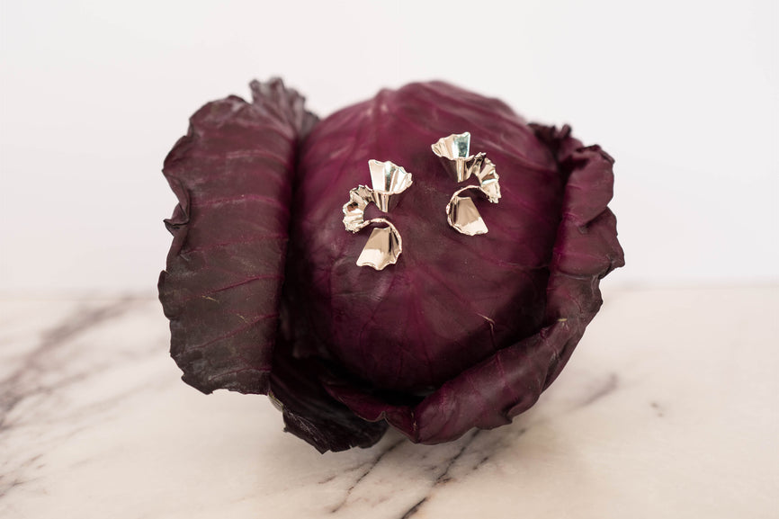 Jagged Curves Earrings