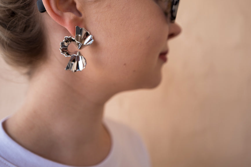 Jagged Curves Earrings
